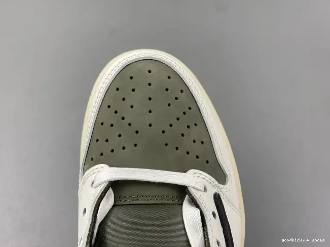 TRAVIS 1 OLIVE OG MEDIUM JORDAN DM7866-200 LOW SCOTT AIR X 0507